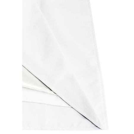 Cortina 4 em 1 por medida Acústica de Separação de espaços, Térmica e Blackout Branco MC720