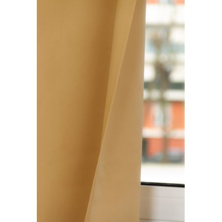 Cortina por medida 100% Blackout Revolution Amarelo MC215