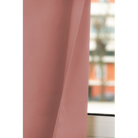 Cortina por medida 100% Blackout Revolution Rosa-velho MC343