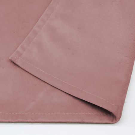 Cortina 4 em 1 por medida Acústica de Separação de espaços, Térmica e Blackout de veludo Venise Rosa-velho MC343