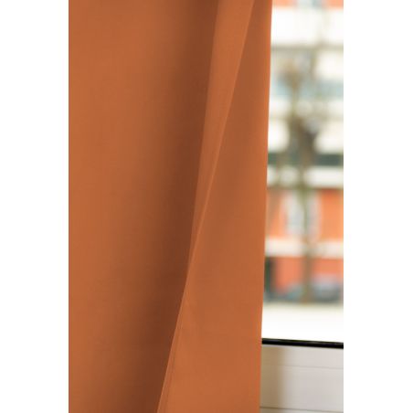 Cortina por medida 100% Blackout Revolution Laranja MC374