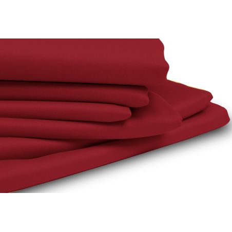 Cortina por medida Térmica e Blackout Aspeto algodão piqué Vermelho MC310