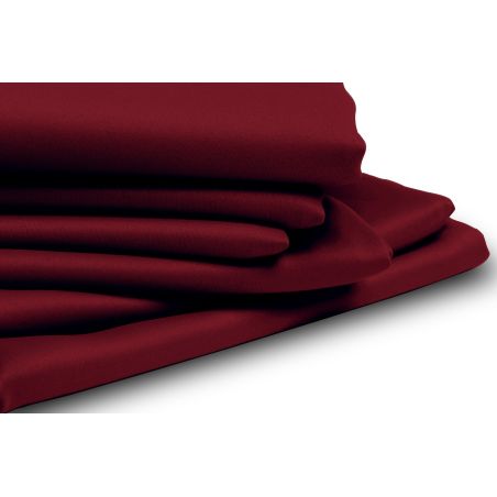 Cortina por medida Térmica e Blackout Aspeto algodão piqué Vermelho MC330